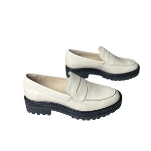 Everlane The Lug Loafer Parchment 6